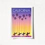 Wallity Póster A3 California - 2003 acabado mate satinado de alta calidad para decoración de interiores 29,7 x 42 cm
